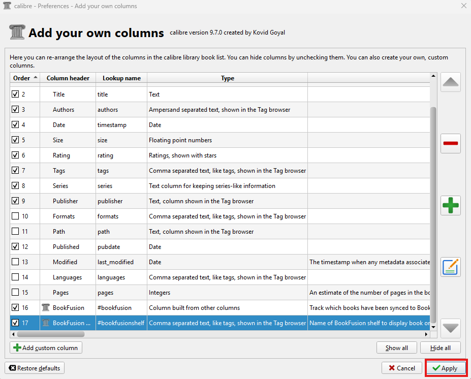 Add Custom Column