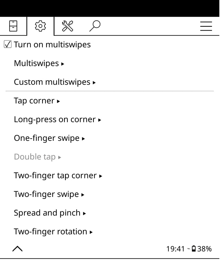 The BookFusion actions in the Reader group